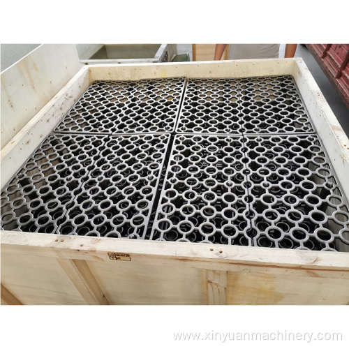 Heat treated quenched steel cast basket